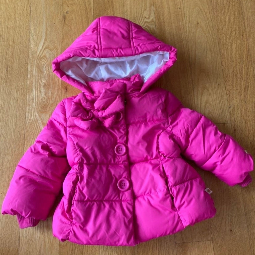Kate Spade Baby Pink Puffer Jacket 12 Months